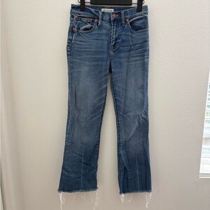 Madewell Flea Market Flare Jeans In Maribel Wash size 26